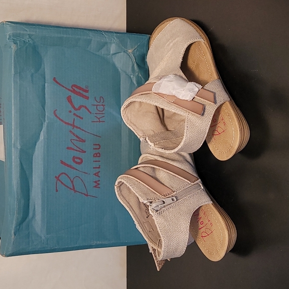 Blowfish Malibu Kids Balla Birch Rancher Canvas Sandals - Picture 5 of 12